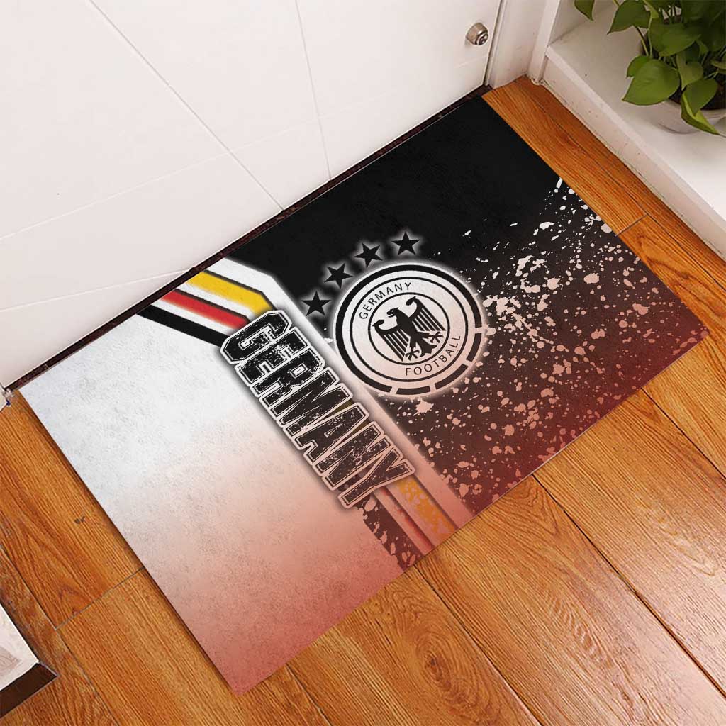 Germany Football Rubber Doormat Die Mannschaft Soccer - Road To Champion - Wonder Print Shop
