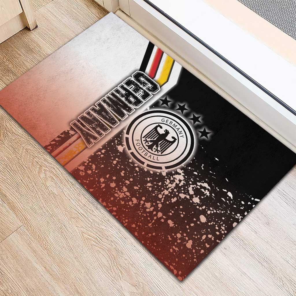 Germany Football Rubber Doormat Die Mannschaft Soccer - Road To Champion - Wonder Print Shop