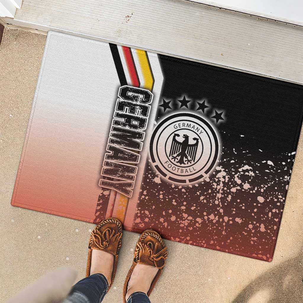 Germany Football Rubber Doormat Die Mannschaft Soccer - Road To Champion - Wonder Print Shop