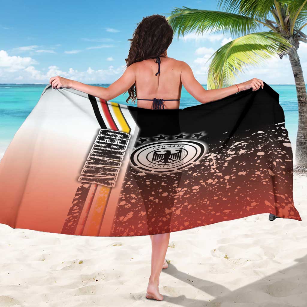 Germany Football Sarong Die Mannschaft Soccer - Road To Champion - Wonder Print Shop