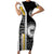 Germany Football Short Sleeve Bodycon Dress Die Mannschaft Soccer - Road To Champion - Wonder Print Shop