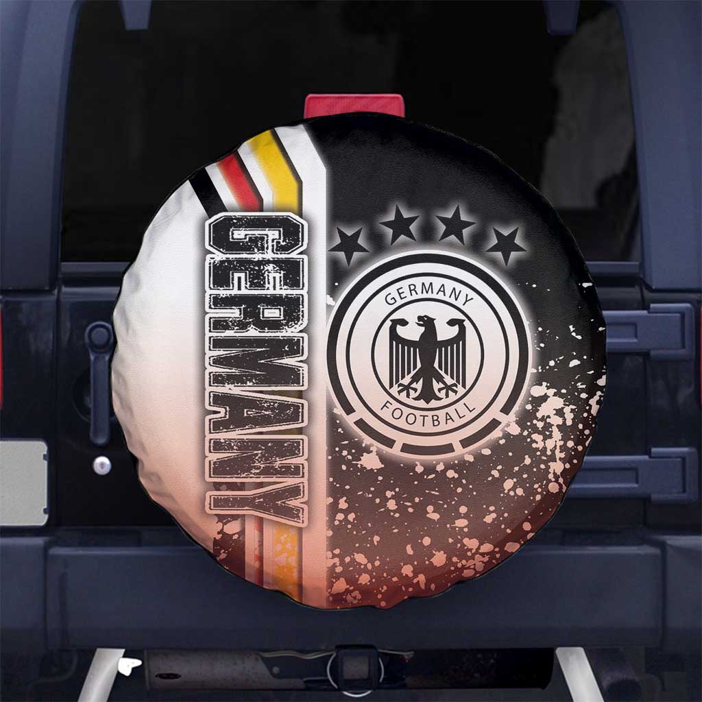 Germany Football Spare Tire Cover Die Mannschaft Soccer - Road To Champion - Wonder Print Shop