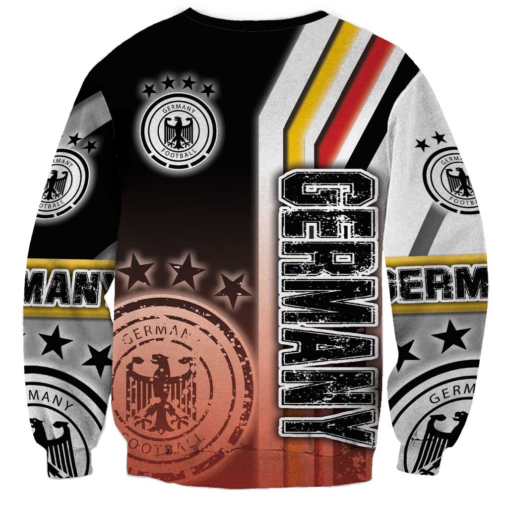Germany Football Sweatshirt Die Mannschaft Soccer - Road To Champion - Wonder Print Shop