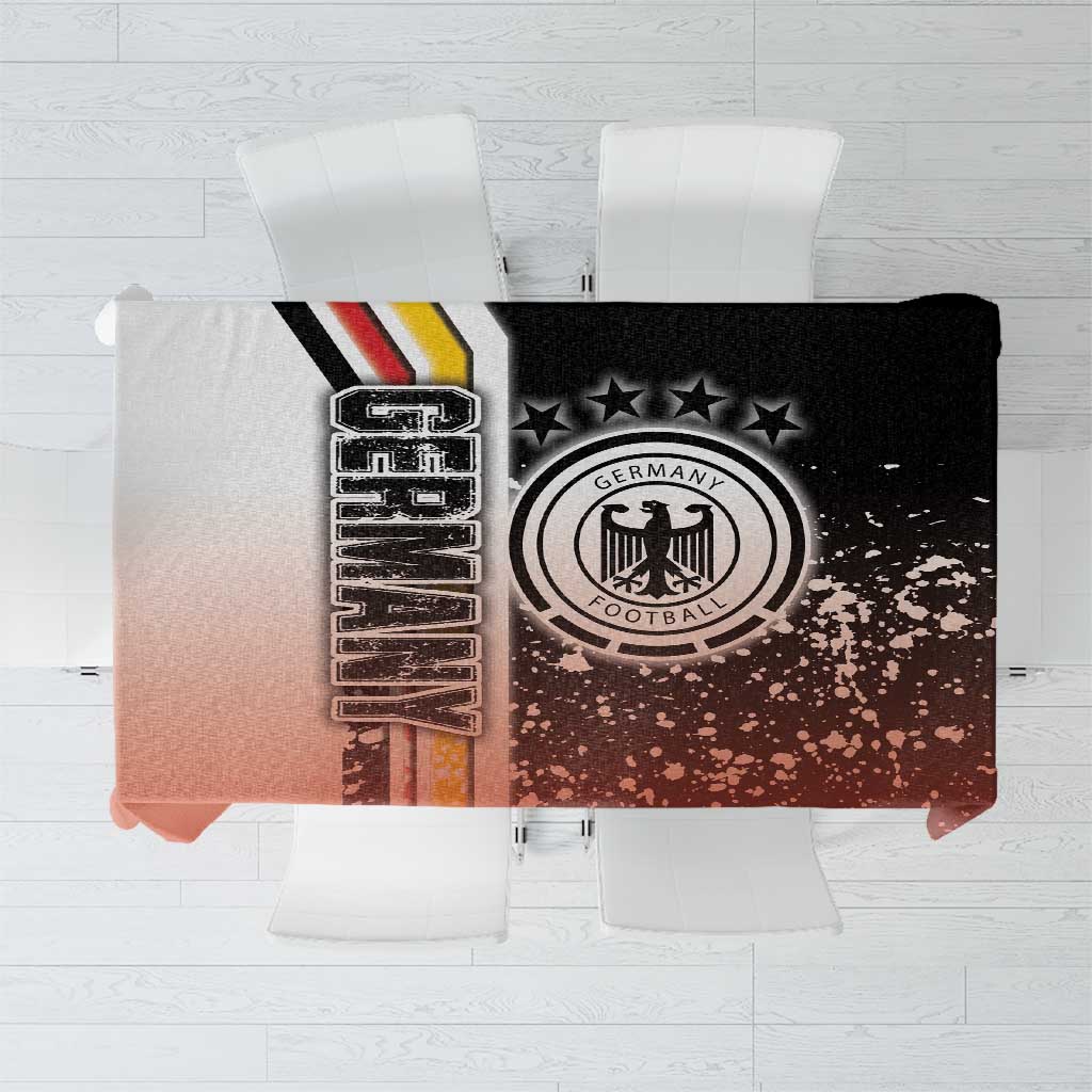 Germany Football Tablecloth Die Mannschaft Soccer - Road To Champion - Wonder Print Shop