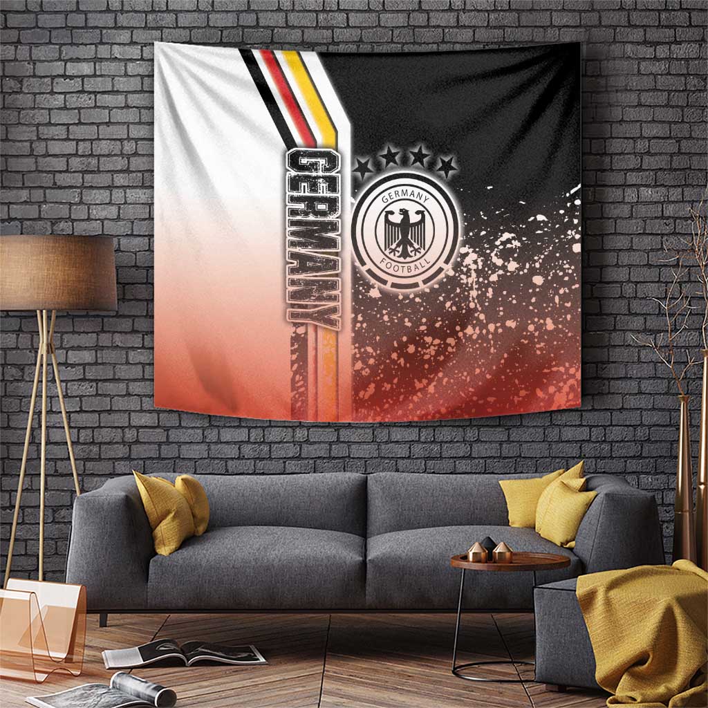 Germany Football Tapestry Die Mannschaft Soccer - Road To Champion - Wonder Print Shop