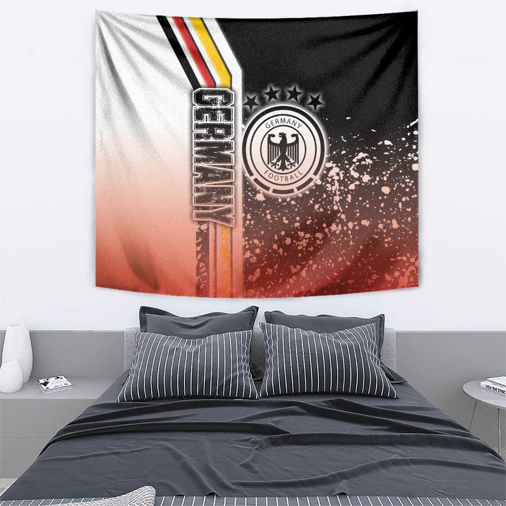 Germany Football Tapestry Die Mannschaft Soccer - Road To Champion - Wonder Print Shop