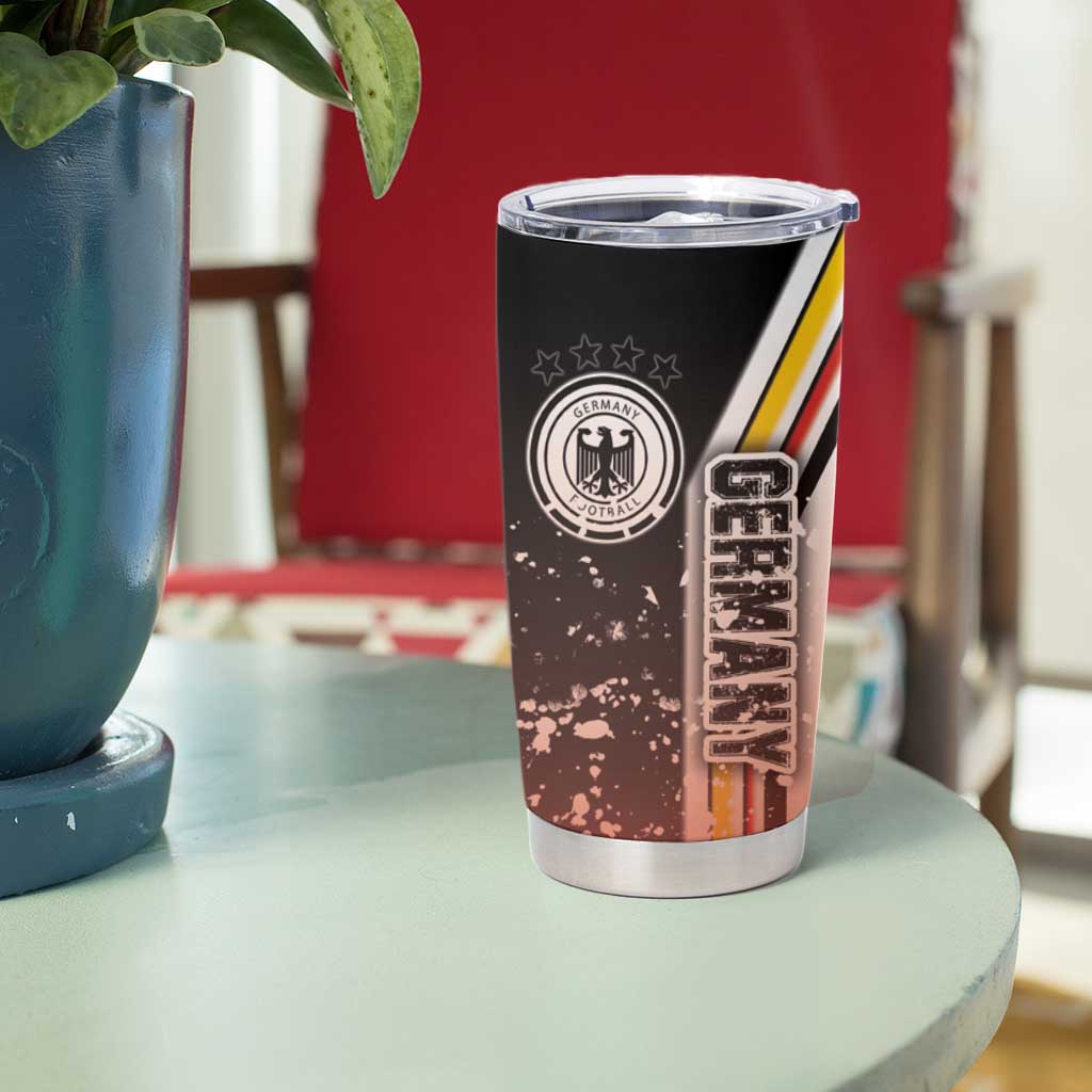 Germany Football Tumbler Cup Die Mannschaft Soccer - Road To Champion - Wonder Print Shop