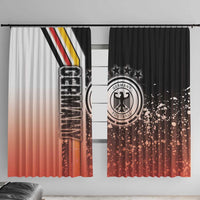 Germany Football Window Curtain Die Mannschaft Soccer - Road To Champion - Wonder Print Shop