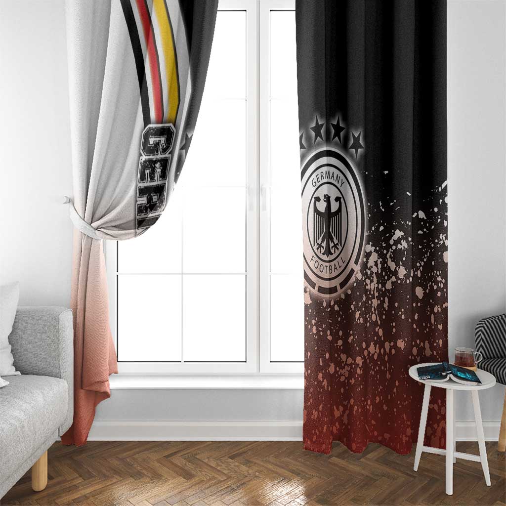 Germany Football Window Curtain Die Mannschaft Soccer - Road To Champion - Wonder Print Shop