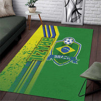 Brazil Football Area Rug Selecao Soccer - Road To Champion