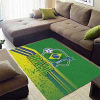 Brazil Football Area Rug Selecao Soccer - Road To Champion
