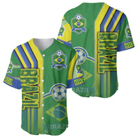 Brazil Football Baseball Jersey Selecao Soccer - Road To Champion