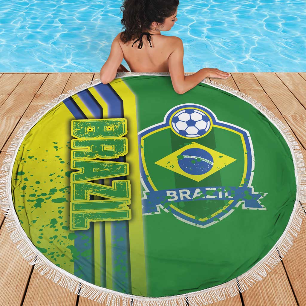 Brazil Football Beach Blanket Selecao Soccer - Road To Champion