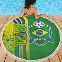 Brazil Football Beach Blanket Selecao Soccer - Road To Champion