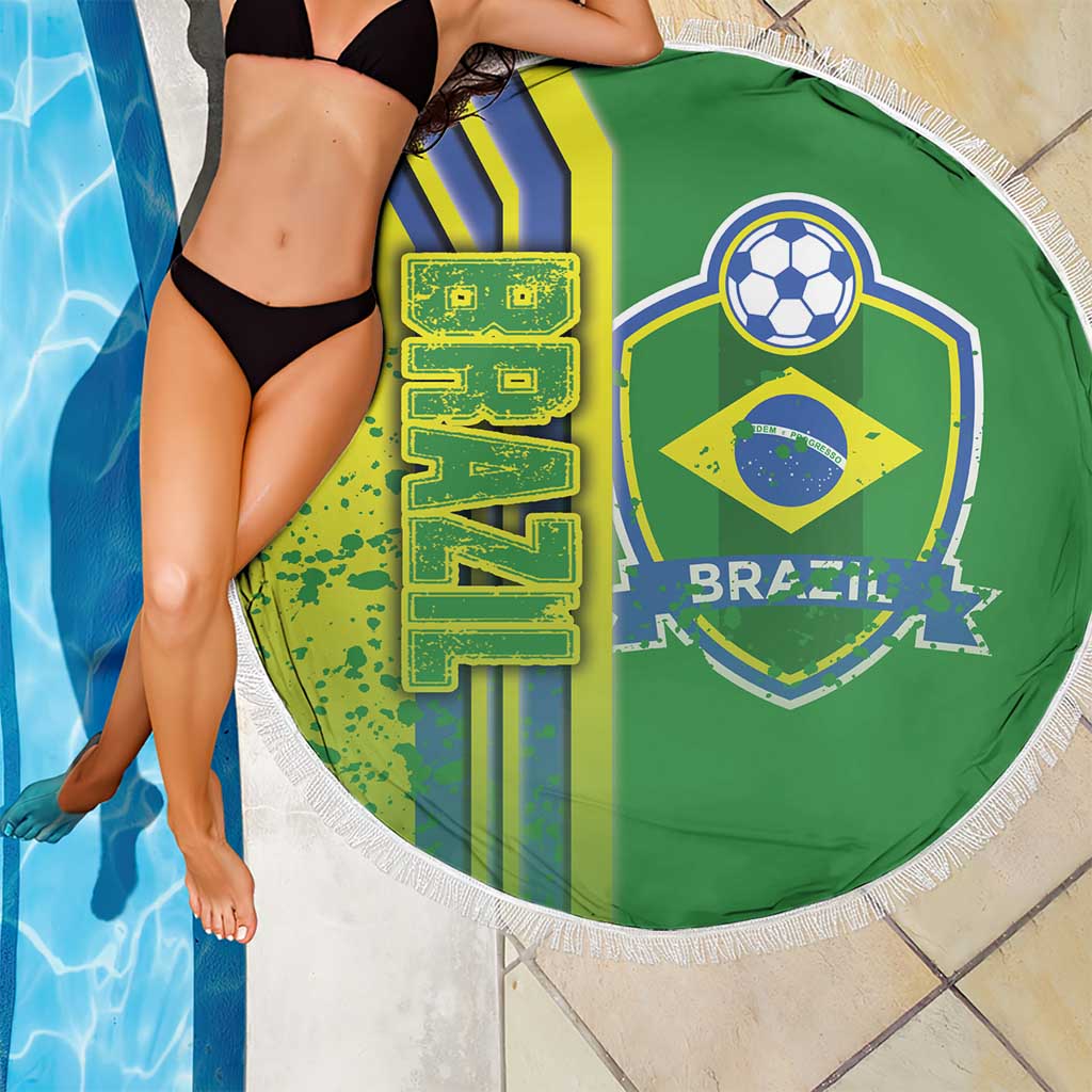 Brazil Football Beach Blanket Selecao Soccer - Road To Champion