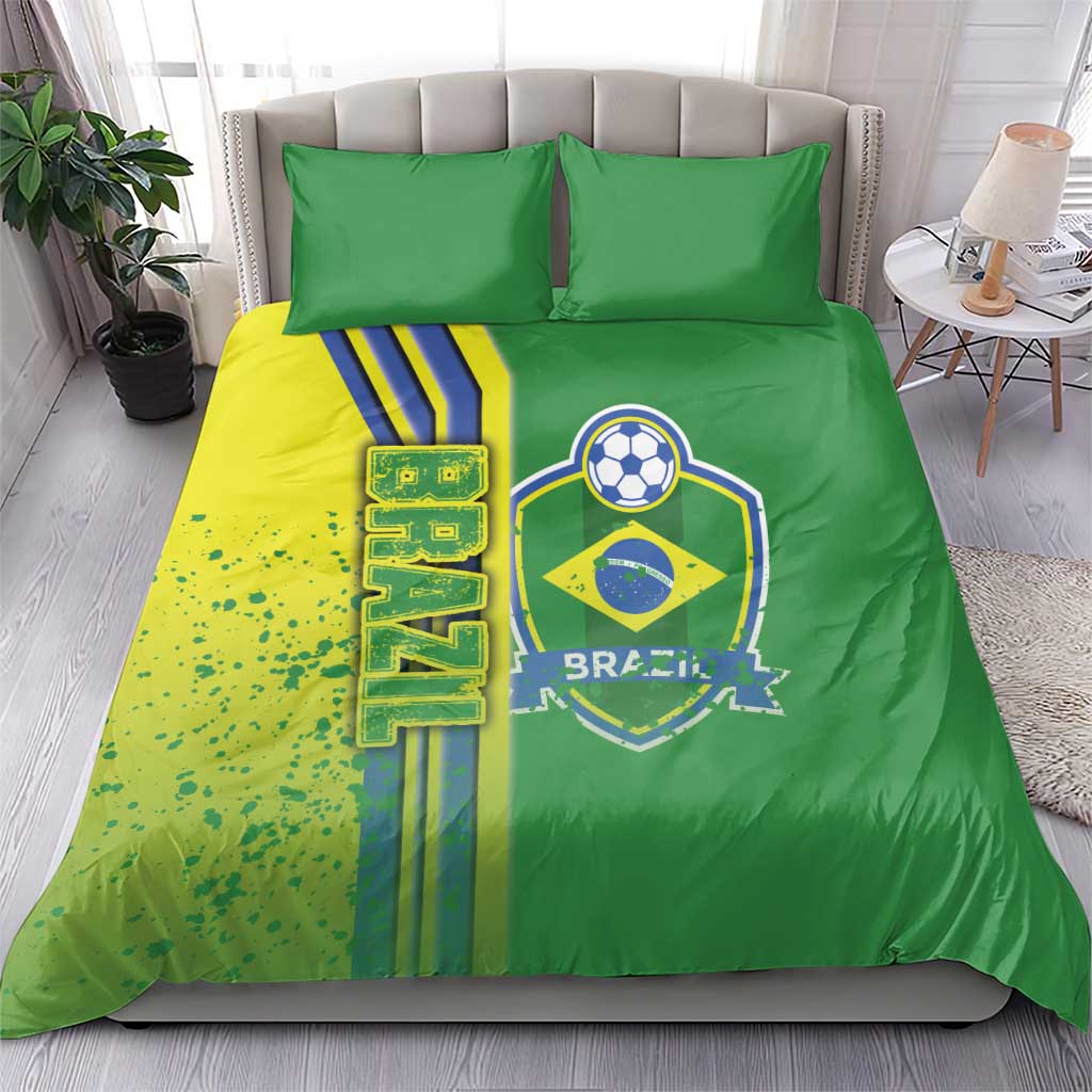 Brazil Football Bedding Set Selecao Soccer - Road To Champion