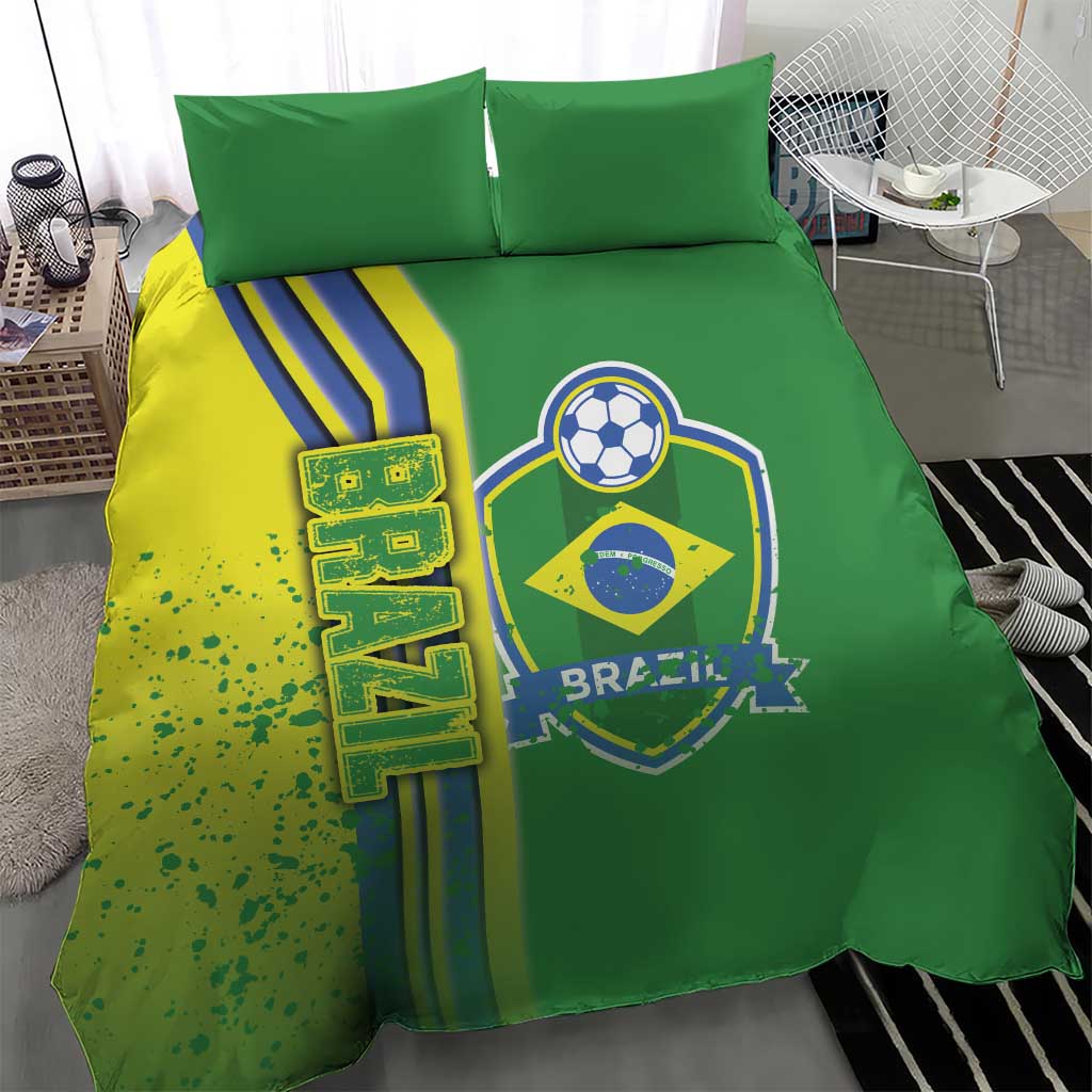 Brazil Football Bedding Set Selecao Soccer - Road To Champion