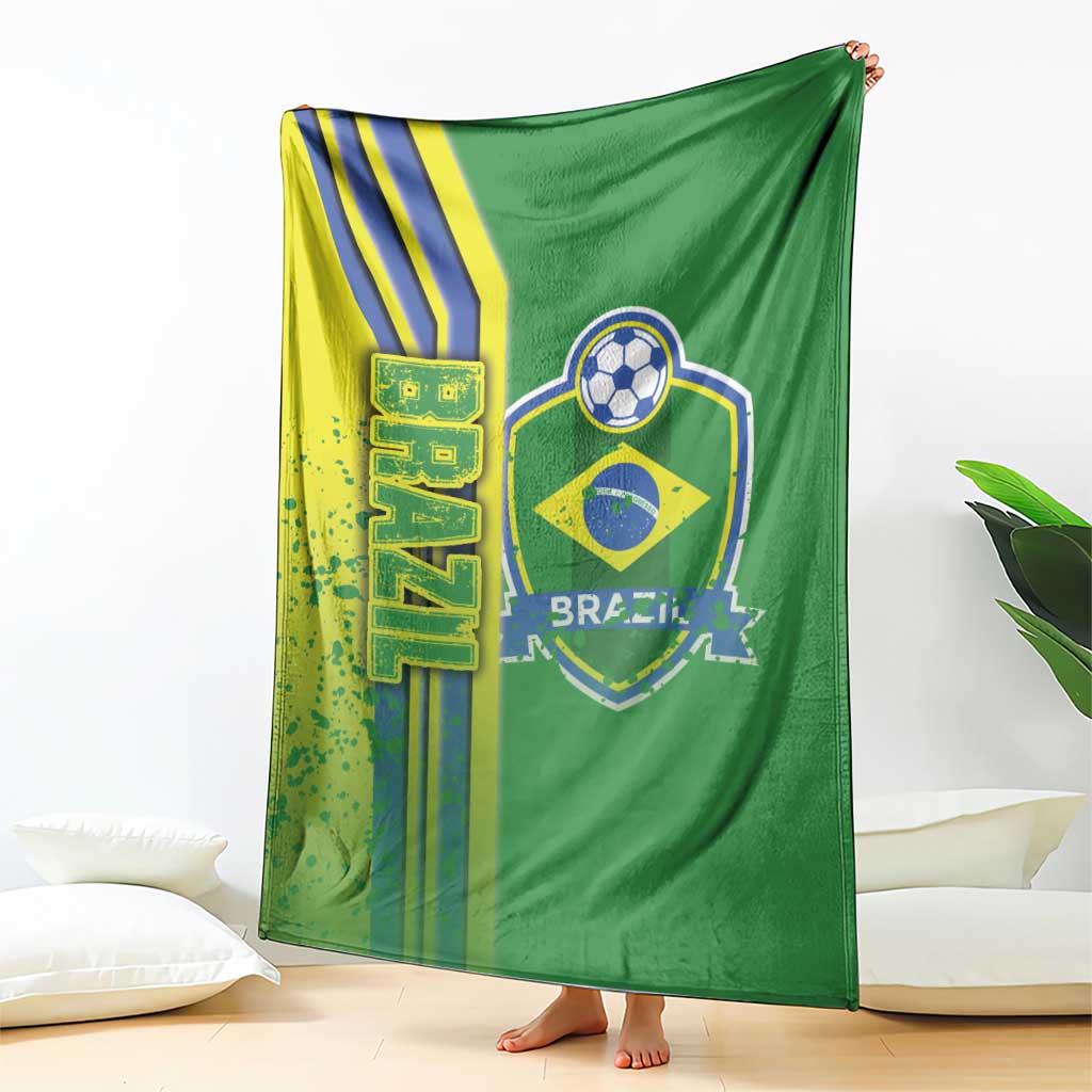 Brazil Football Blanket Selecao Soccer - Road To Champion