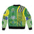 Brazil Football Bomber Jacket Selecao Soccer - Road To Champion - Wonder Print Shop