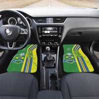 Brazil Football Car Mats Selecao Soccer - Road To Champion - Wonder Print Shop