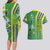 Brazil Football Couples Matching Long Sleeve Bodycon Dress and Hawaiian Shirt Selecao Soccer - Road To Champion
