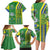 Brazil Football Family Matching Long Sleeve Bodycon Dress and Hawaiian Shirt Selecao Soccer - Road To Champion - Wonder Print Shop