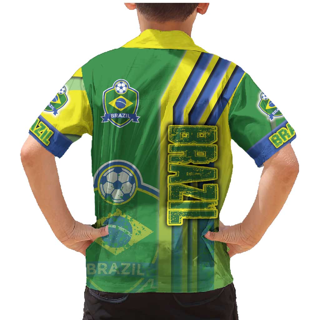 Brazil Football Family Matching Mermaid Dress and Hawaiian Shirt Selecao Soccer - Road To Champion - Wonder Print Shop