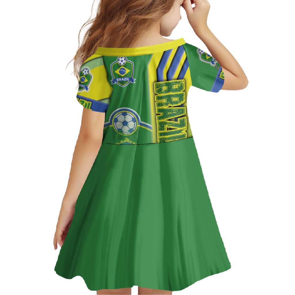 Brazil Football Family Matching Mermaid Dress and Hawaiian Shirt Selecao Soccer - Road To Champion - Wonder Print Shop