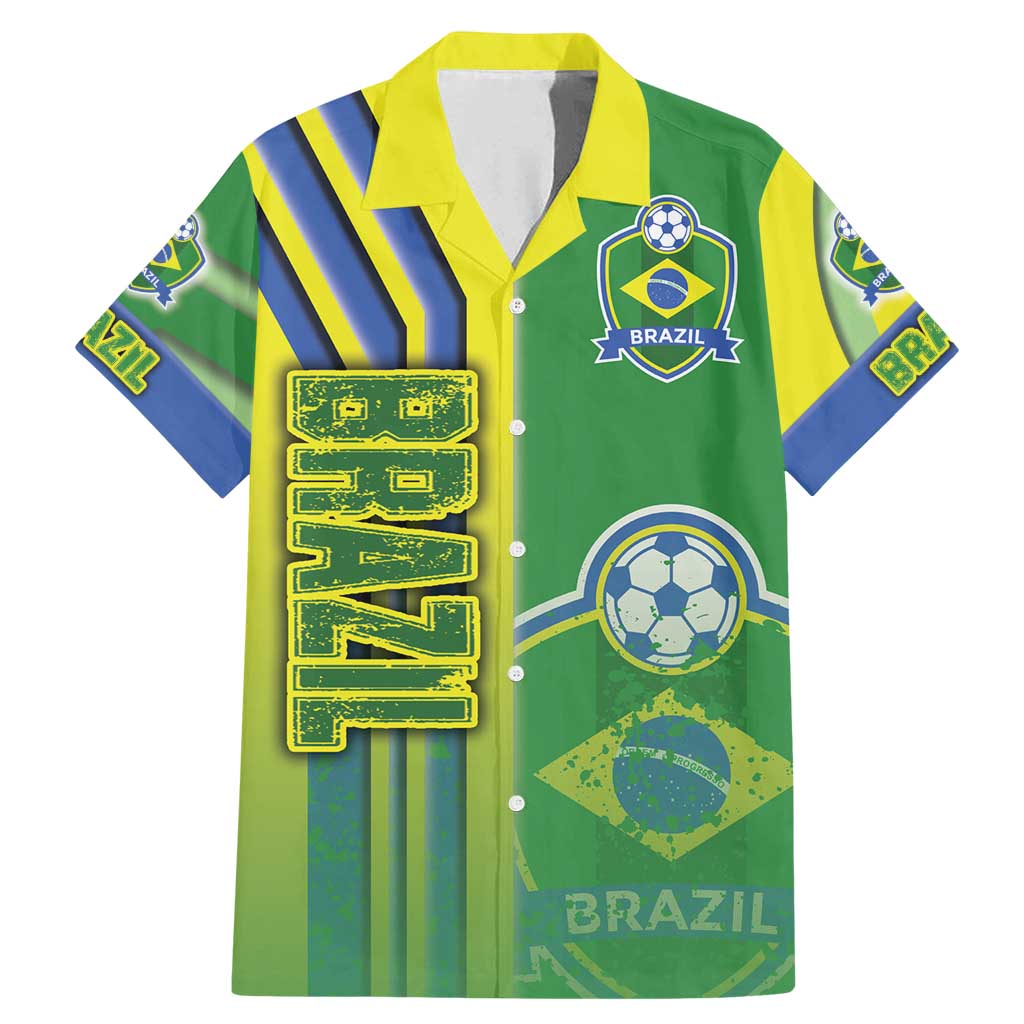 Brazil Football Family Matching Mermaid Dress and Hawaiian Shirt Selecao Soccer - Road To Champion - Wonder Print Shop