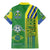 Brazil Football Family Matching Mermaid Dress and Hawaiian Shirt Selecao Soccer - Road To Champion - Wonder Print Shop