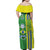 Brazil Football Family Matching Off Shoulder Maxi Dress and Hawaiian Shirt Selecao Soccer - Road To Champion - Wonder Print Shop