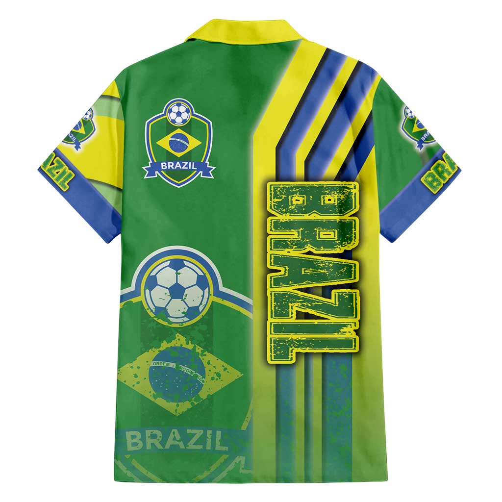 Brazil Football Family Matching Puletasi and Hawaiian Shirt Selecao Soccer - Road To Champion