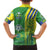 Brazil Football Family Matching Short Sleeve Bodycon Dress and Hawaiian Shirt Selecao Soccer - Road To Champion - Wonder Print Shop