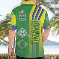 Brazil Football Hawaiian Shirt Selecao Soccer - Road To Champion - Wonder Print Shop