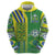 Brazil Football Hoodie Selecao Soccer - Road To Champion - Wonder Print Shop