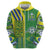 Brazil Football Hoodie Selecao Soccer - Road To Champion - Wonder Print Shop