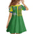 Brazil Football Kid Short Sleeve Dress Selecao Soccer - Road To Champion - Wonder Print Shop