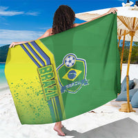 Brazil Football Sarong Selecao Soccer - Road To Champion - Wonder Print Shop