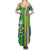 Brazil Football Summer Maxi Dress Selecao Soccer - Road To Champion - Wonder Print Shop