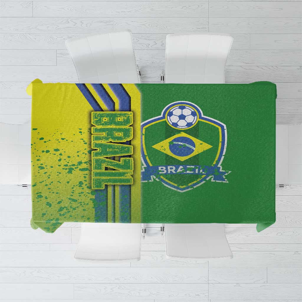 Brazil Football Tablecloth Selecao Soccer - Road To Champion - Wonder Print Shop