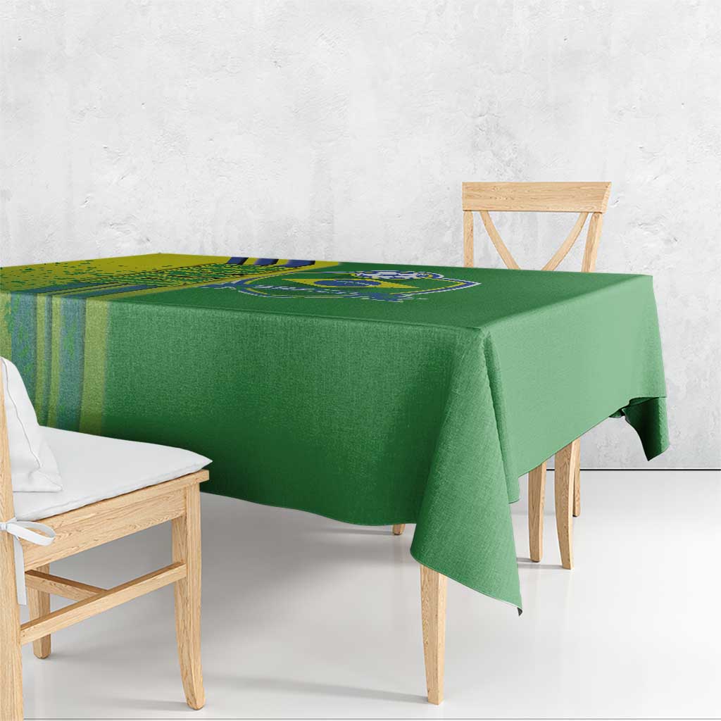 Brazil Football Tablecloth Selecao Soccer - Road To Champion - Wonder Print Shop