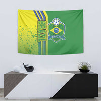 Brazil Football Tapestry Selecao Soccer - Road To Champion - Wonder Print Shop