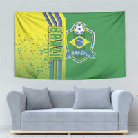 Brazil Football Tapestry Selecao Soccer - Road To Champion - Wonder Print Shop