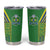 Brazil Football Tumbler Cup Selecao Soccer - Road To Champion - Wonder Print Shop