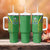 Brazil Football Tumbler With Handle Selecao Soccer - Road To Champion - Wonder Print Shop