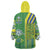 Brazil Football Wearable Blanket Hoodie Selecao Soccer - Road To Champion - Wonder Print Shop
