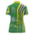 Brazil Football Women Polo Shirt Selecao Soccer - Road To Champion - Wonder Print Shop