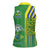 Brazil Football Women Sleeveless Polo Shirt Selecao Soccer - Road To Champion - Wonder Print Shop