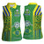 Brazil Football Women Sleeveless Polo Shirt Selecao Soccer - Road To Champion - Wonder Print Shop