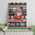 Ho Ho Ho Hold My Beer Santa African Canvas Wall Art Laugh With Beer On Christmas - Wonder Print Shop